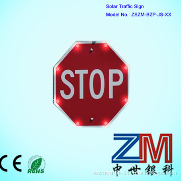 Solar Traffic Sign/ Traffic Sign Board with Reflective Sheeting
